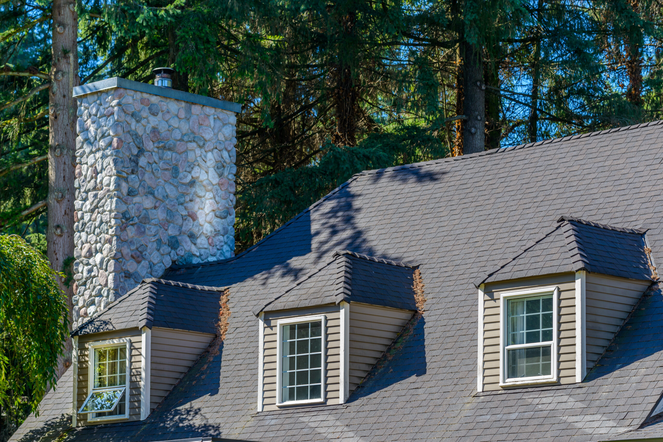 Shingle roof installation